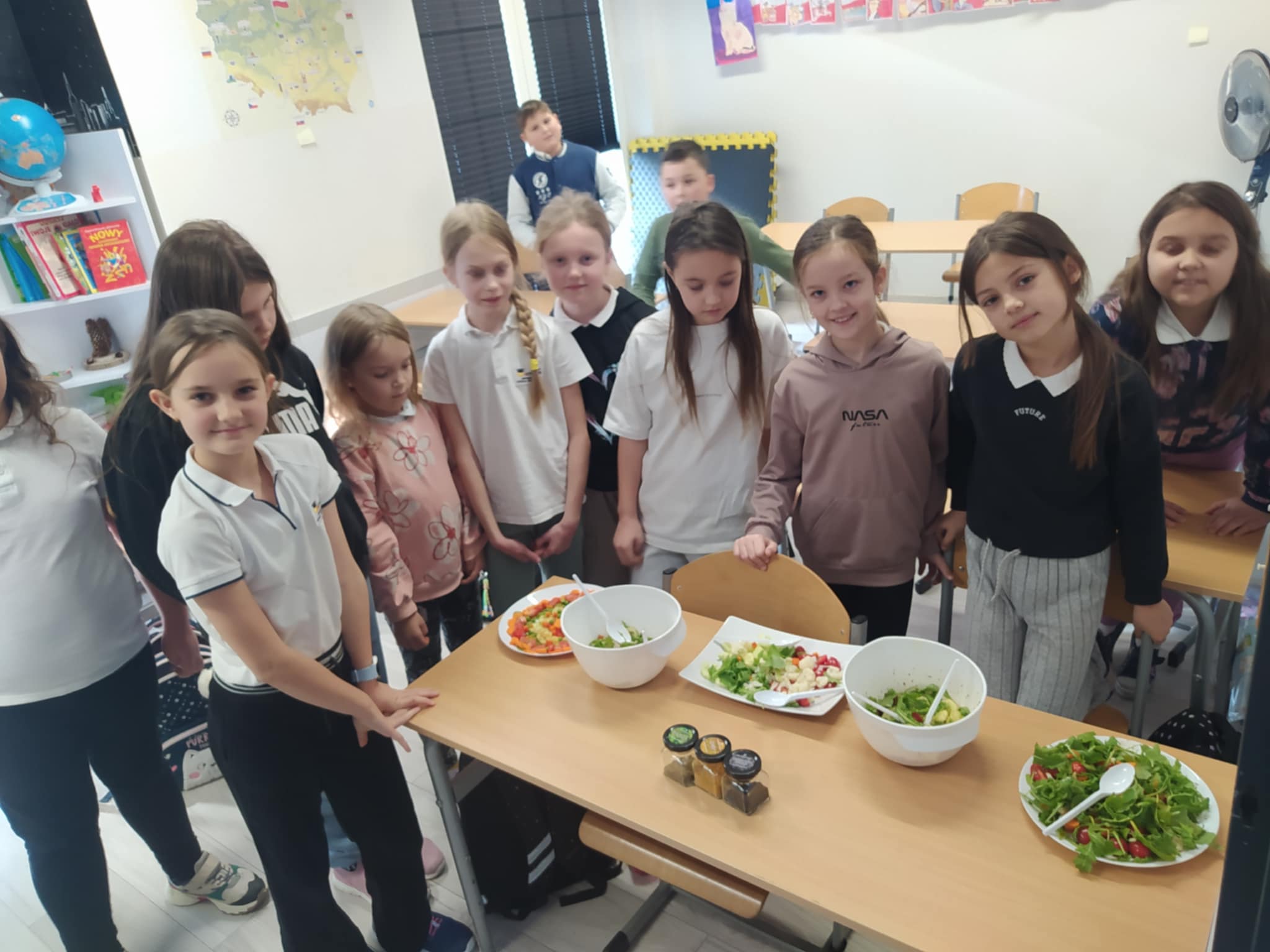 Warsztaty kulinarne na lekcji angielskiego.