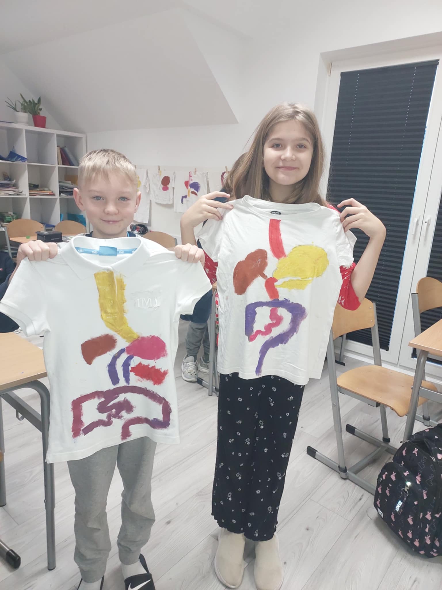 Lekcja przyrody w klasie IV