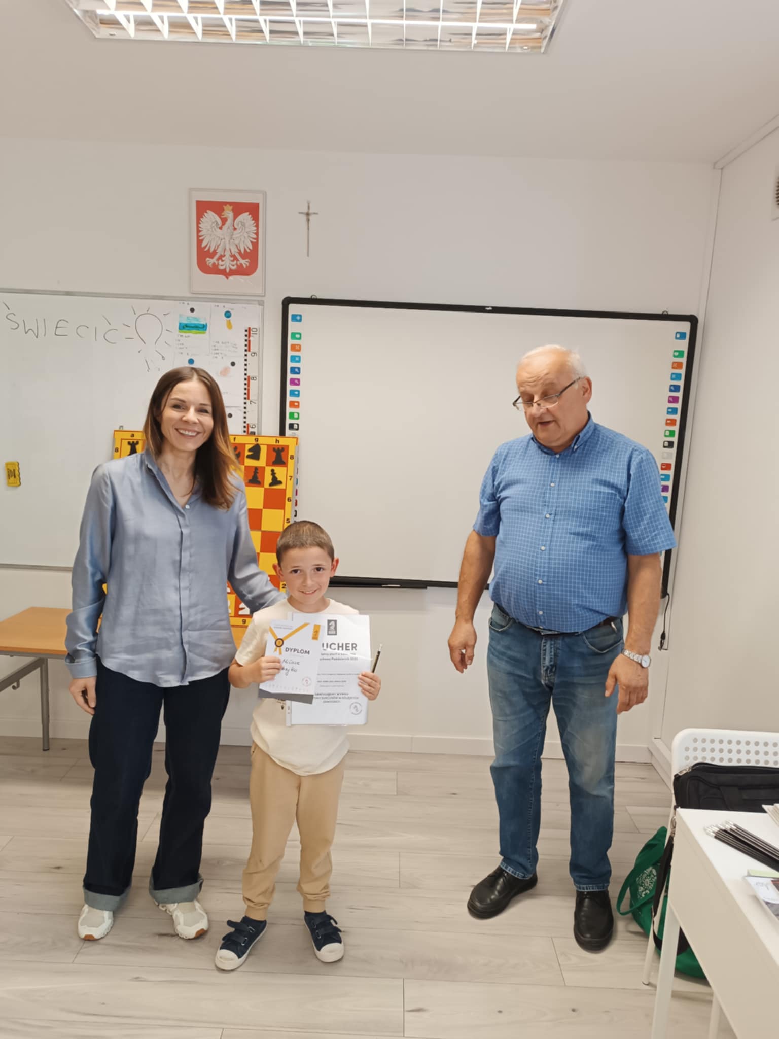 Uroczyste podsumowanie konkursu Konik Szachowy. 