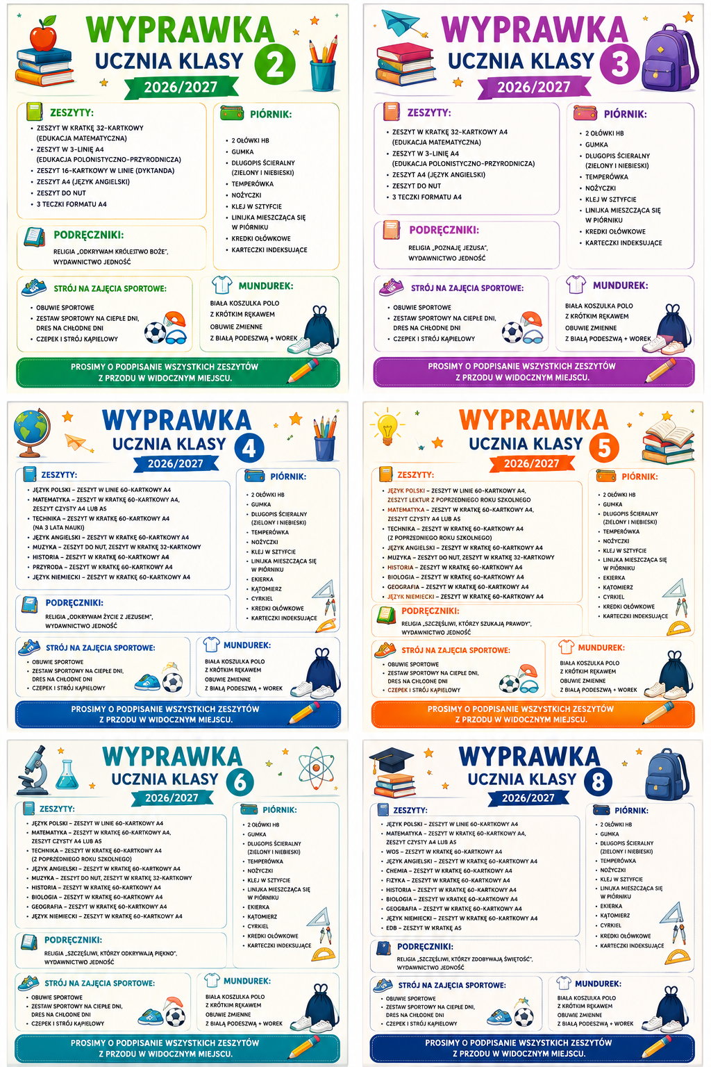 Wyprawka 2026-2027